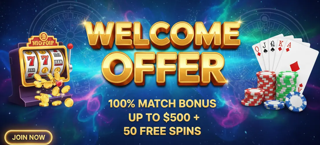 Welcome offer Spin palace casino